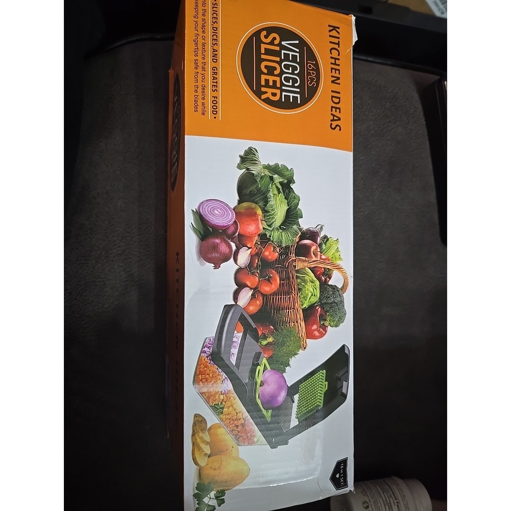 Vegetable Slicer 16 Piece Kitchen Ideas New‎ Veg Fruit Potatoes Cheese Versatile